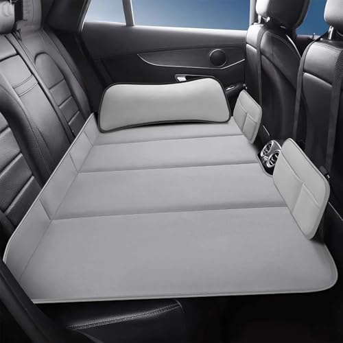UAPAYEBYMB Letto Da Viaggio For Auto Non Gonfiabile, Estensione Posteriore Pieghevole, Materasso Da Campeggio Per Auto, Adatto Per Dormire in SUV e Campeggiare (grey, XL)