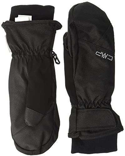 CMP - Damen-Skifäustlinge aus Twill, Schwarz, 7.5
