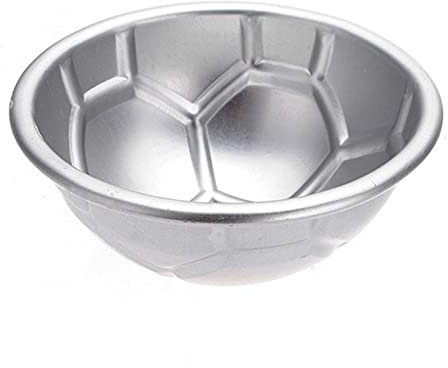 Facynde Moule en Silicone de Football, Cadeau pour Garçons Filles Football Gâteau Décoratif/Bombes au Chocolat/Cookie/Gelée/Biscuits/Moule à Savon DIY Sports Desserts Kit Enfants, Moules E