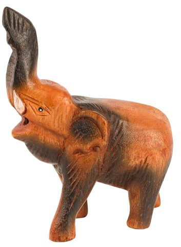 3.5 Wooden Elephant Call Whistle - Musical Ocarina Craft Decor