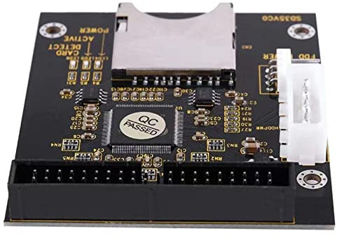 MOOKEENONE 1 x SD auf 3,5 Zoll IDE-Adapter, SD-Karte auf IDE 40P Stecker, Adapterkarte SD auf IDE SD-Kartenadapter