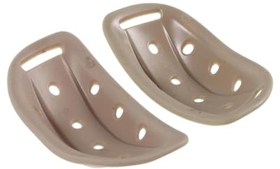 ifundom 2pcs Coussinets de Menton pour Casque de Ski et Vélo Rembourrage de Protection pour Casques de Moto de Patinage de Football de Sécurité Rigides