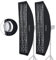 Godox Softbox Strip Honeycomb Grid Rectangular Softbox for Photo Strobe Studio Flash Bowens Mount(2PCS) (FW35X160)