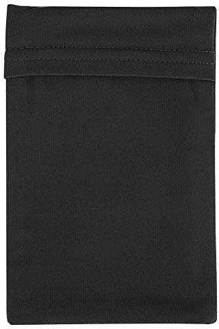 Keenso Brazalete Deportiva, Bandas para el Brazo, Brazalete Transpirable para Llevar Móvil(Negro) Manguitos de Exterior, Manguitos de Hielo