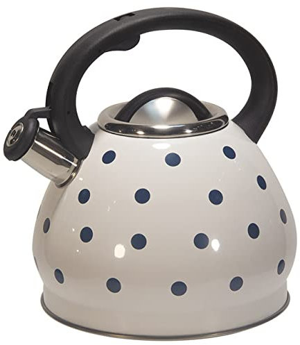 YXSH Stainless Steel Kettle Whistle 3L Wave Point Black Red Spherical Hot Water Pot Induction Cooker Household Kitchen Supplies