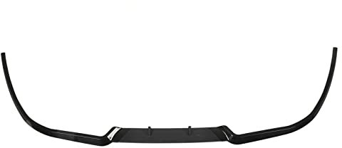 Spoiler Anteriore a Labbro, Separatore Paraurti Resistente Agli Urti, Sostituzione Anteriore 114 Cm per Seat Red (Nero lucido)