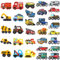 31 Stück Schuh Charms, Cartoon-Schuh-Dekoration, Bagger Schuhanhänger Kinder, Traktor PVC Shoe Charms, Crocs Anstecker für Clogs, Crocs Anstecker Kinder, Pins für Bands Bracelet, Geschenke