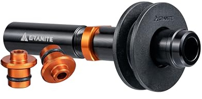 Granite ChainDock Eje ficticio para Marco de Eje pasante de 12 mm, Soporte de Cadena para protección Durante el Transporte y Mantenimiento de la Cadena