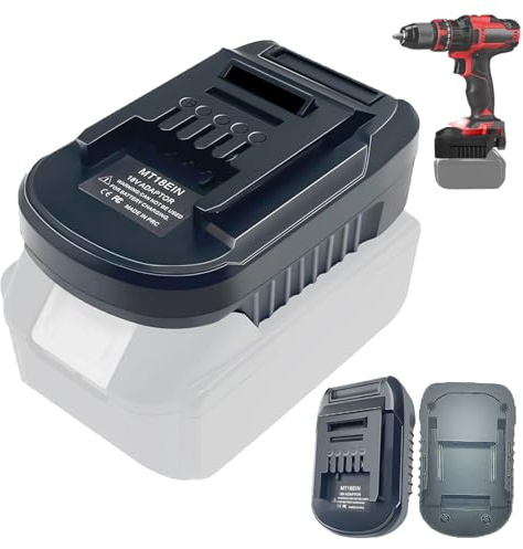 BAT20TL Akku-Adapter für Makita auf für Einhell Elektrowerkzeug, MT18EIN Batterieadapter für Makita 18V BL1860B BL1850 BL1840 Li-Ion Konverter auf Für Einhell 18V PXC Werkzeug