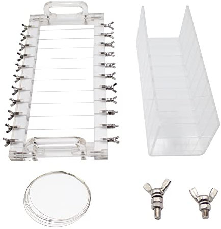 Jieotwice Juego de Cuchillos para Jabón Diy Juego de Cuchillos para Jabón de Mano de Acrílico Pincho Profesional para Hacer Jabón de Mano Rectangular Herramientas