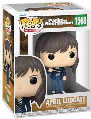 Funko Pop! TV: P&R 15th – April Ludgate - Parks and Recreation - Collectable Vinyl Figure - Gift Idea - Official Merchandise - Toys for Kids & Adults - TV Fans - Model Figure for Collectors