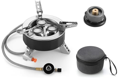 PAGJHRFJG Bruciatore Singolo, Serbatoio CB, Fornello A Gas da, Fornello da, Regolatore, Fornello A Cassetta Monopezzo