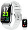 Smartwatch Uomo Donna, 1.57 Orologio Fitness con Effettua/Risposta Chiamate,110+ Sportive Modalità Fitness Tracker, Contapassi/Sonno/Cardiofrequenzimetro, Impermeabil IP68 Smart Watch per Android/iOS