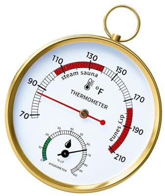 Hygrometer och Temperaturmätare Lättläst Bärbar Och Tydlig | Temperatur- Och Fuktmätare För älskare Vuxna Vänner