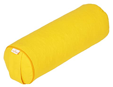 Yogabox Yoga MINI BOLSTER/Nackenrolle BASIC, dotter