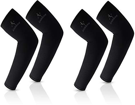 ioutdoor Arm Sleeves Kühlung UPF 50+, Kompressions Armstulpen, Sonnenschutz Arm Ärmel, Elastische, Atmungsaktiv, Anti-Rutsch, Kein Verblassen, Pillingresistent, Unisex-Ärmlinge für im Freien Sport