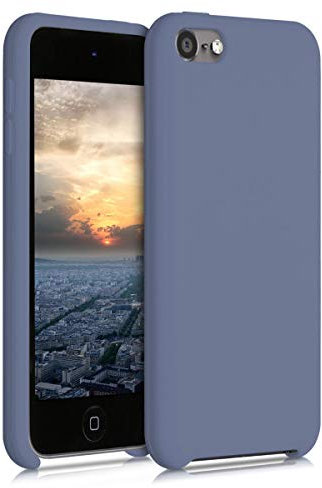 kwmobile Carcasa Compatible con Apple iPod Touch 6G / 7G (6a y 7a generación) - Funda Protectora de Silicona - Case Trasero en Lila Claro