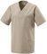 EXNER Medizinischer Schlupf-Kasack, OP-Kasack, Unisex, für Krankenpflege, Altenpflege, Farbe Sand, Größe 5XL