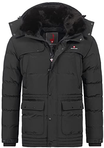 Höhenhorn 22H3 Achalm Herren Winter Jacke Schwarz Gr. XXL
