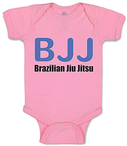 Cute Rascals Baby Bodysuit Bjj Brazilian Jiu Jitsu Martial Arts Boy & Girl Baby Clothes Funny Cotton Soft Pink Design Only 6 Months