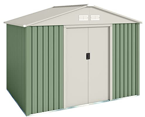 Hoggar Abri de Jardin en métal Gavle 4.72m2 - Garantie 10 Ans - 181X261X198cm