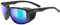uvex sportstyle 312 CV - Outdoorbrille für Damen und Herren - starker Schutz vor Sonnenstrahlung - abnehmbarer Seitenschutz - black matt/green - one size