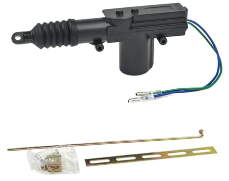 Central Låsställdon 12V 2-tråds Universell Bildörr Power Centrallås Motorsats Med 2-tråds Ställdon Autofordon Centrallås Control Station Kit Centrallås Motor