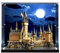 SONNIES Acrylic Display Case for Lego 71043 Harry Potter Hogwarts Castle, Dustproof, Transparent, Storage Box Compatible with Lego 71043 (Only Case, No Model) (Painted)