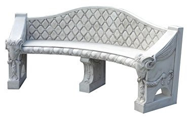 Antikes Wohndesign Gartensitzbank Gartenbank Sitzbank Römerbank Steinbank Bank