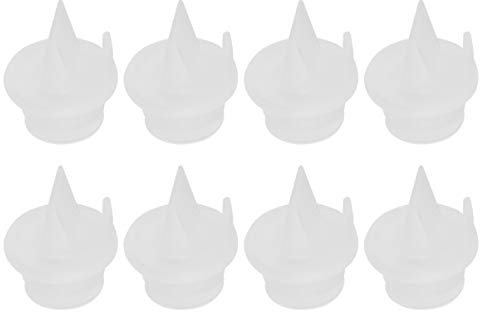 NUOBESTY 8 Stücke Zubehör Entenschnabel Ventil Ersetzen Teile Silikon Baby Fütterung Pumpe Zubehör