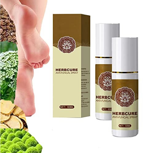 Nihexo Fun_gus Com_bat Feet Spray antifongique pour les pieds d'athlète, spray antipruritique Beriberi, poudre en spray pour pieds d'athlète, déodorant pour soins de la sueur et des odeurs (2