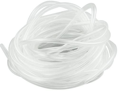 LAMXD 4 tuyaux souples de pompe à air de 6 mm (8 m) - Résistants aux chocs - Tuyau de pompe à oxygène souple - Pour aquarium et étang
