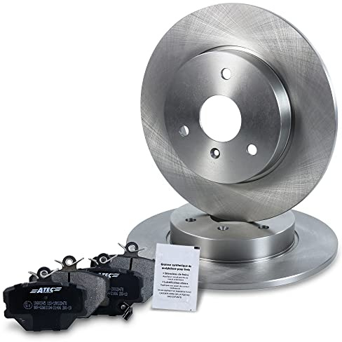 ATEC GERMANY Juego de frenos eje delantero incl. discos de freno Ø 280 mm ventilados + pastillas de freno delanteras SMART FORTWO Convertible (451), FORTWO Coupe (450), FORTWO Coupe (451)