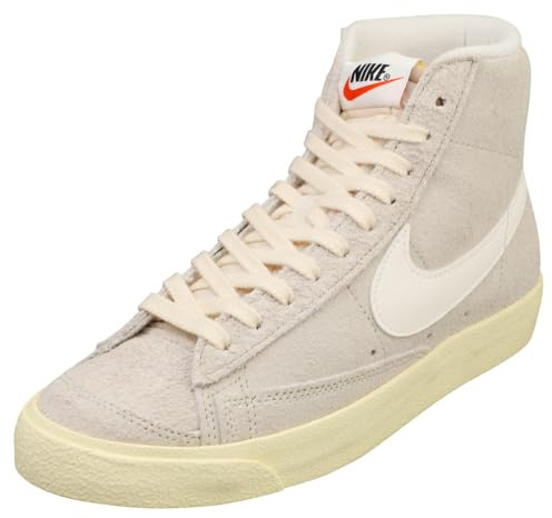 Nike Blazer Mid '77 Damen-Sneaker, Light Bone Sail Alabaster Black, 9