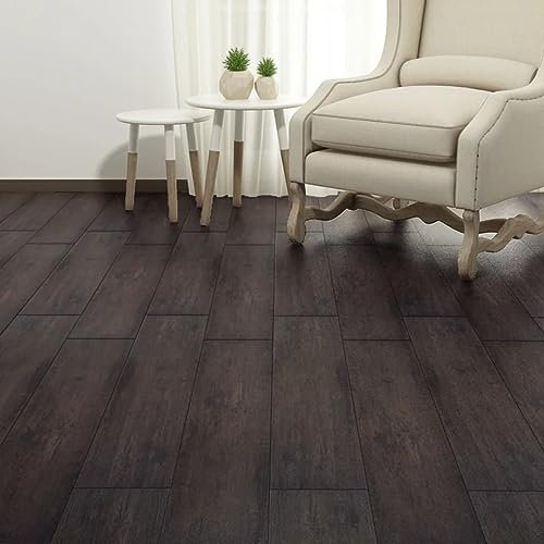 Kavolet PVC-Fliesen PVC Bodenbelag Nicht Selbstklebend, 5,26 m² 2 mm rutschfeste Dekor-Dielen für Küche, Wohn- und Badezimmer, Hochwertige Auslegware