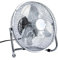Homiu 9 Inch Floor Fan - 3 Speed High Velocity Cooling Fan - Adjustable Tilting Electric Industrial Fan - Gym Office Chrome Easy Setup Improved Design (9)