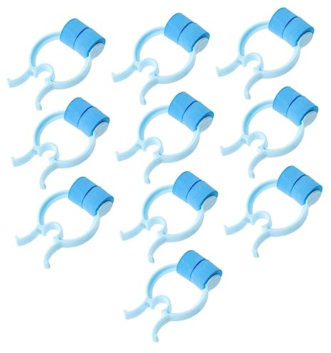 NOLITOY 10pezzi Pinza Nasale Portatile per Uso Domestico di Accessori per Epistassi Comodo Tappo Nasale di Fissaggio