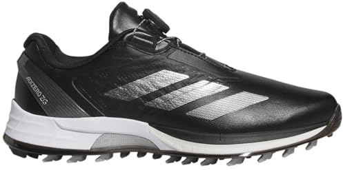 adidas Golf Adizero ZG Lo Boa Golf - Noir/Argent met/Fer met - UK 9