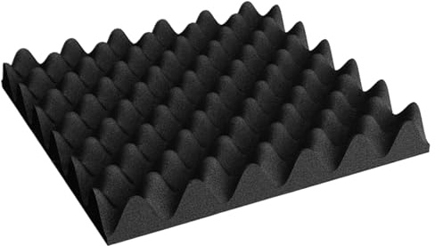 Mousse Acoustique, Panneaux Acoustiques Muraux, Mousse Phonique Anti Bruit Autocollante, Panneau Acoustique Mural Haute Densité Pour Studio D'enregistrement, Appartement, Hôtel, Salle De Cinéma Maison