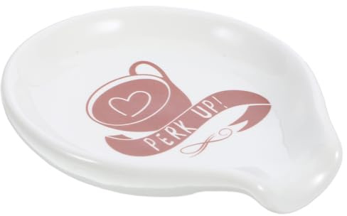 Holibanna Soporte de Cucharas de Cerámica para Cocina Portacucharas Decorativo y para Utensilios de Mesa para Cocinas Restaurantes y