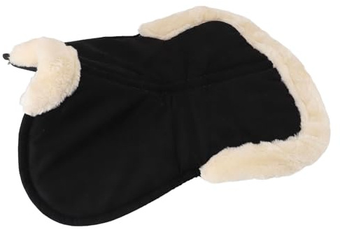 Asixxsix Manta para Silla de Montar, diseño Antideslizante. Accesorios ecuestres. Soporte cómodo, Transpirable y Absorbente. Fácil de Limpiar. Manta de Gamuza.