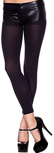 Music Legs Legging Noir Opaque - MH35797BLK - TU - OS, Noir
