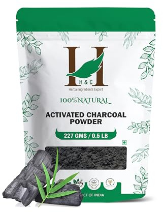 H&C Activated Charcoal Powder - 227 Grams Pack
