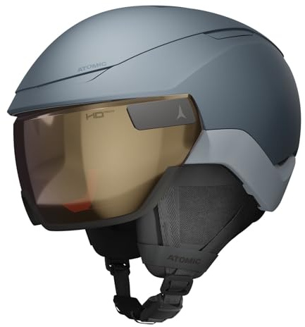 Atomic Revent GT Amid Visor HD Photo - All Mountain Visier Skihelm, Größe:55-59 cm, Helmfarbe:Grey.04
