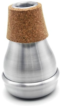 TOGEVAL Silenciador Portátil para Trompeta de Aluminio Buena Entonación, Ligero y Práctico para Música Jazz y Práctica