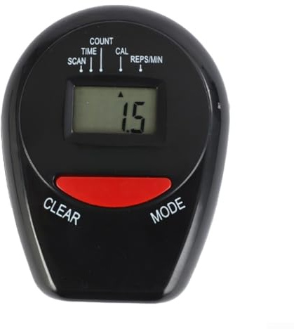 Hasaller Rameur hydraulique multifonction - Compteur électronique - Affichage LCD - Temps de fréquence - Calories - Traqueur de fréquence cardiaque - Équipement de fitness pour la maison, la salle de