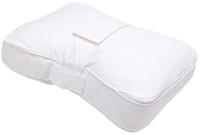 Milageto Almohada para debajo de las rodillas, cojín de apoyo para las piernas, almohadilla versátil para dormir, cojín para las rodillas para, Blanco