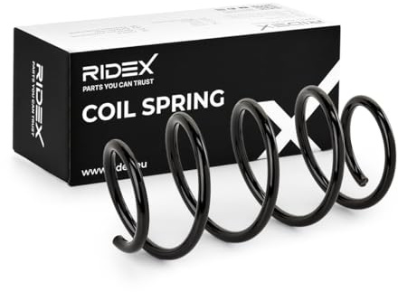 RIDEX 188C1914 2x Muelle de suspensión Delantero Compatible con RENAULT Kadjar HA, HL