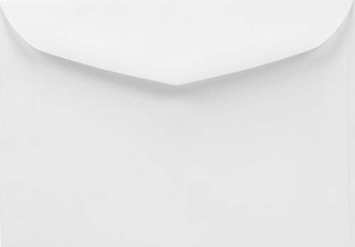 Netuno 50 Umschläge Weiß DIN B6 12,5 x 17,5 cm 100g Lessebo Smooth White Briefumschläge Weiß für automatische Kuvertierung nassklebend ohne Fenster Briefkuverts hochwertig