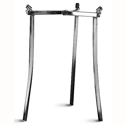 briebe Trípode para Paellero de Gas Regulable, 3 Patas, Soporte Robusto y Estable, Adecuado para Paelleros de 35 a 70 cm, Base Sólida de Aluminio, Cómoda, Portátil, Aguanta hasta 40 Kg, Tripod L5